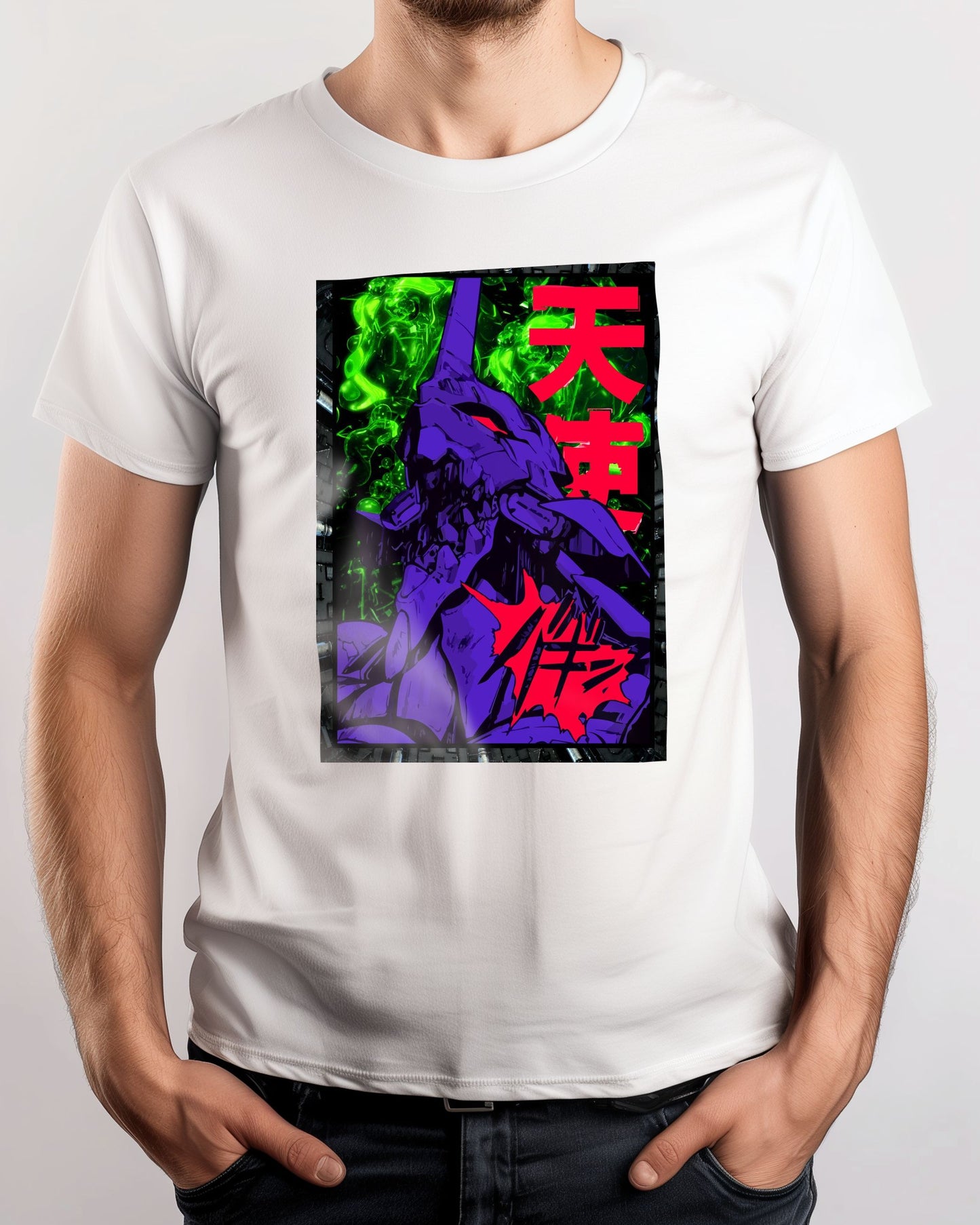 Evangelion EVA scream anime - @SyanArt