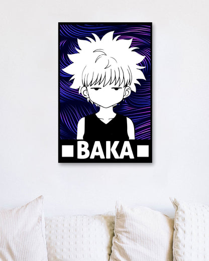 Hunter x Hunter Killua Baka chibi funny - @SyanArt