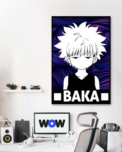 Hunter x Hunter Killua Baka chibi funny - @SyanArt