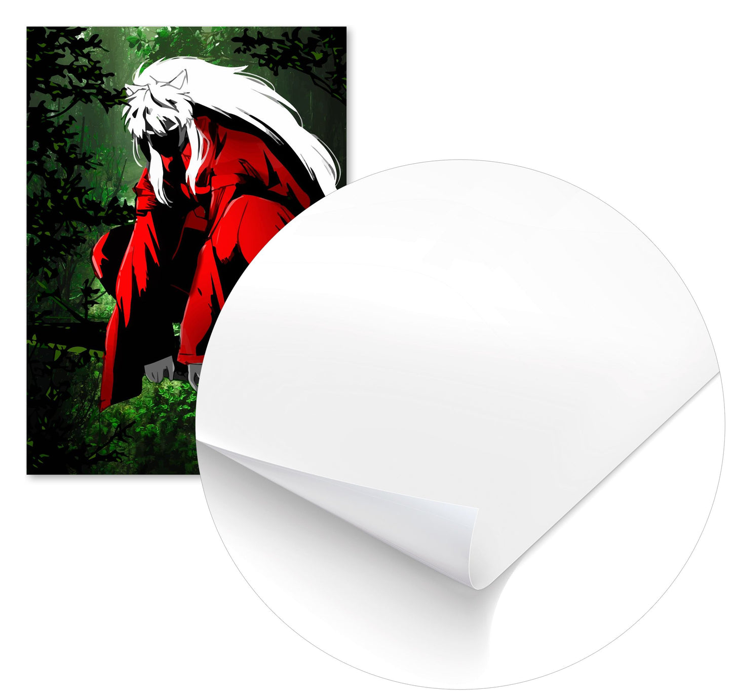 Inuyasha red tree demon vector - @SyanArt