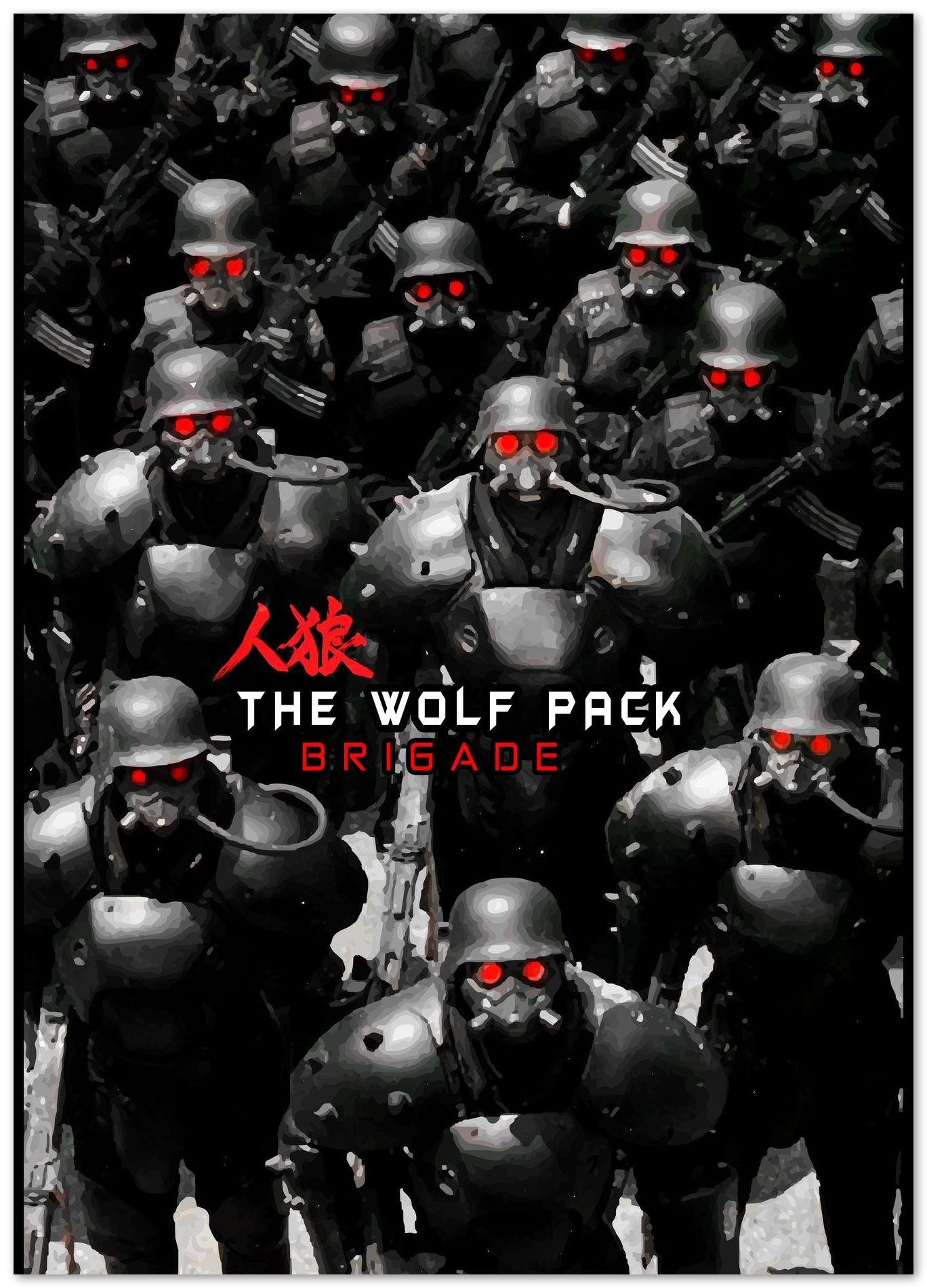 Jin Roh Wolf pack brigade - @SyanArt