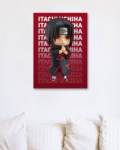 Naruto Itachi cute  - @SyanArt