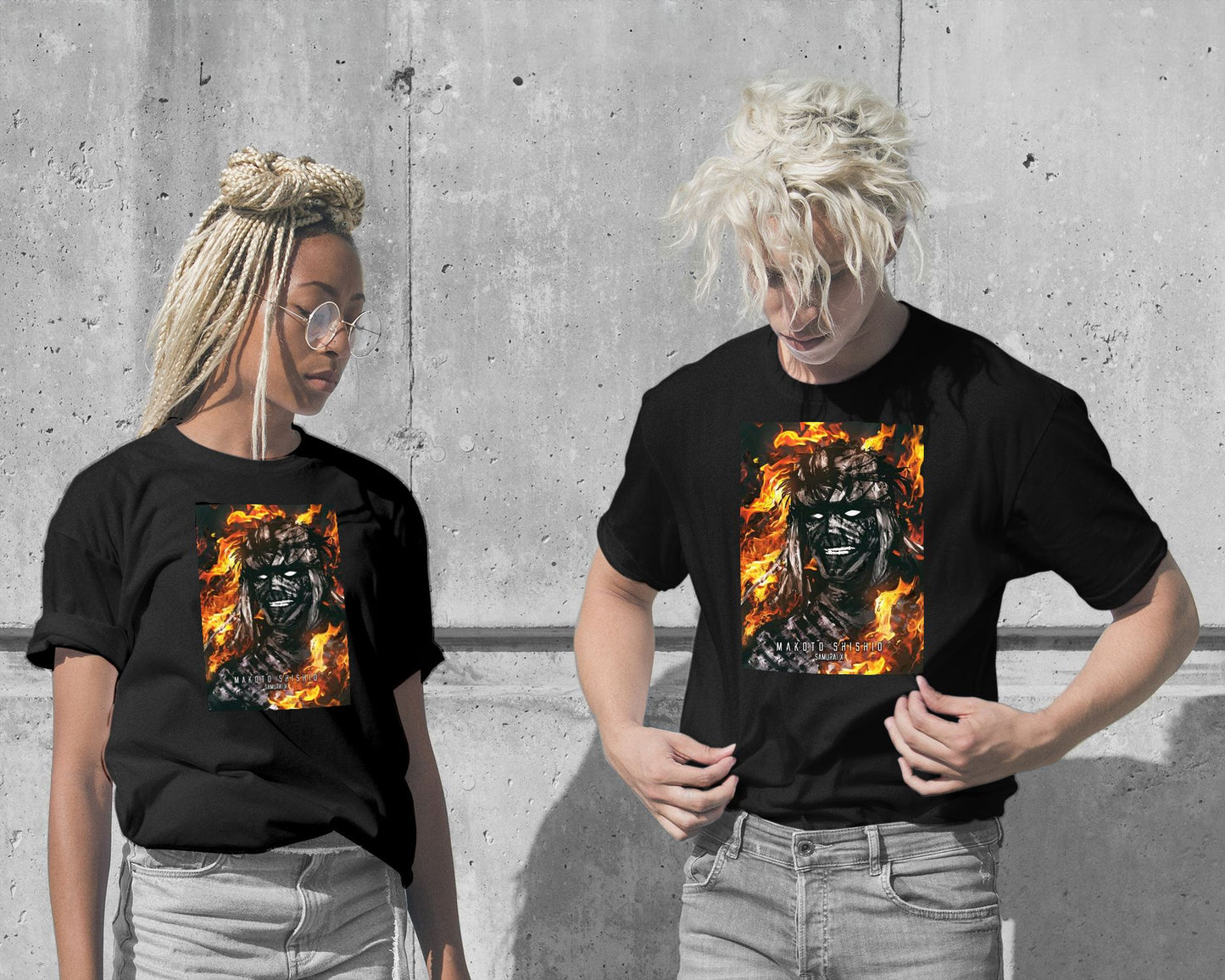 Samurai X Shishio fire evil master - @SyanArt