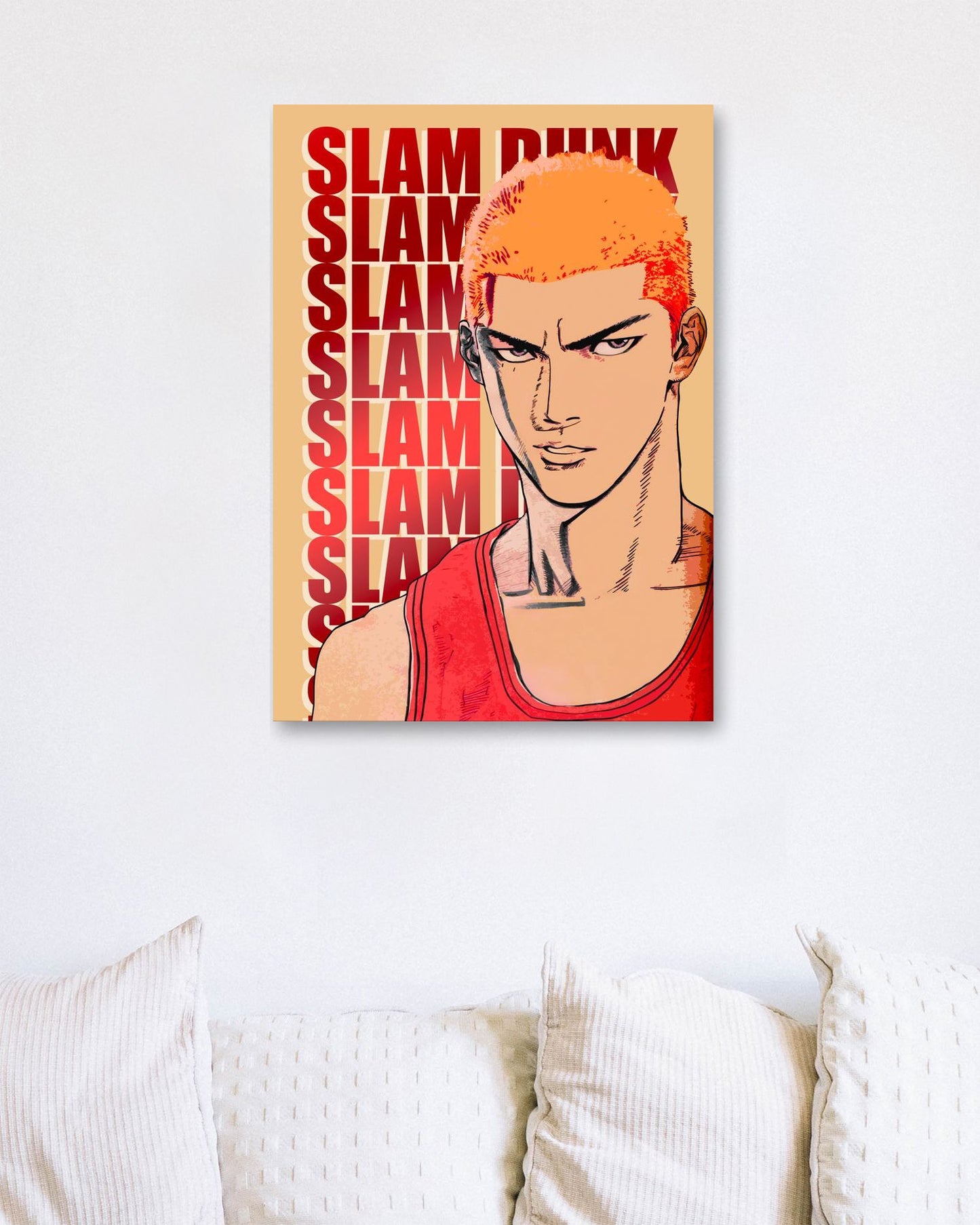 Slam Dunk vector poster Hanamichi - @SyanArt