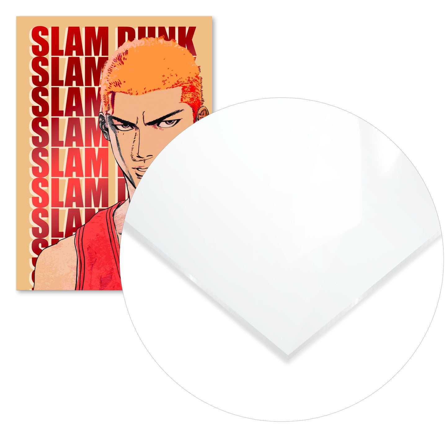 Slam Dunk vector poster Hanamichi - @SyanArt