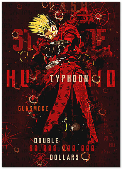 vash the stampede humanoid typhoon - @SyanArt