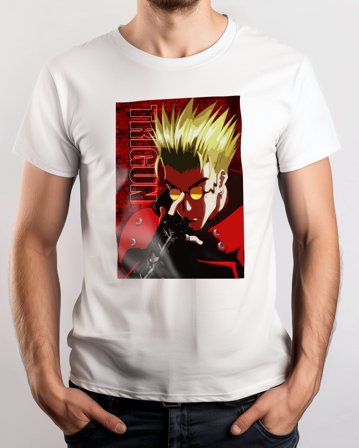 Trigun Vash vector red - @SyanArt