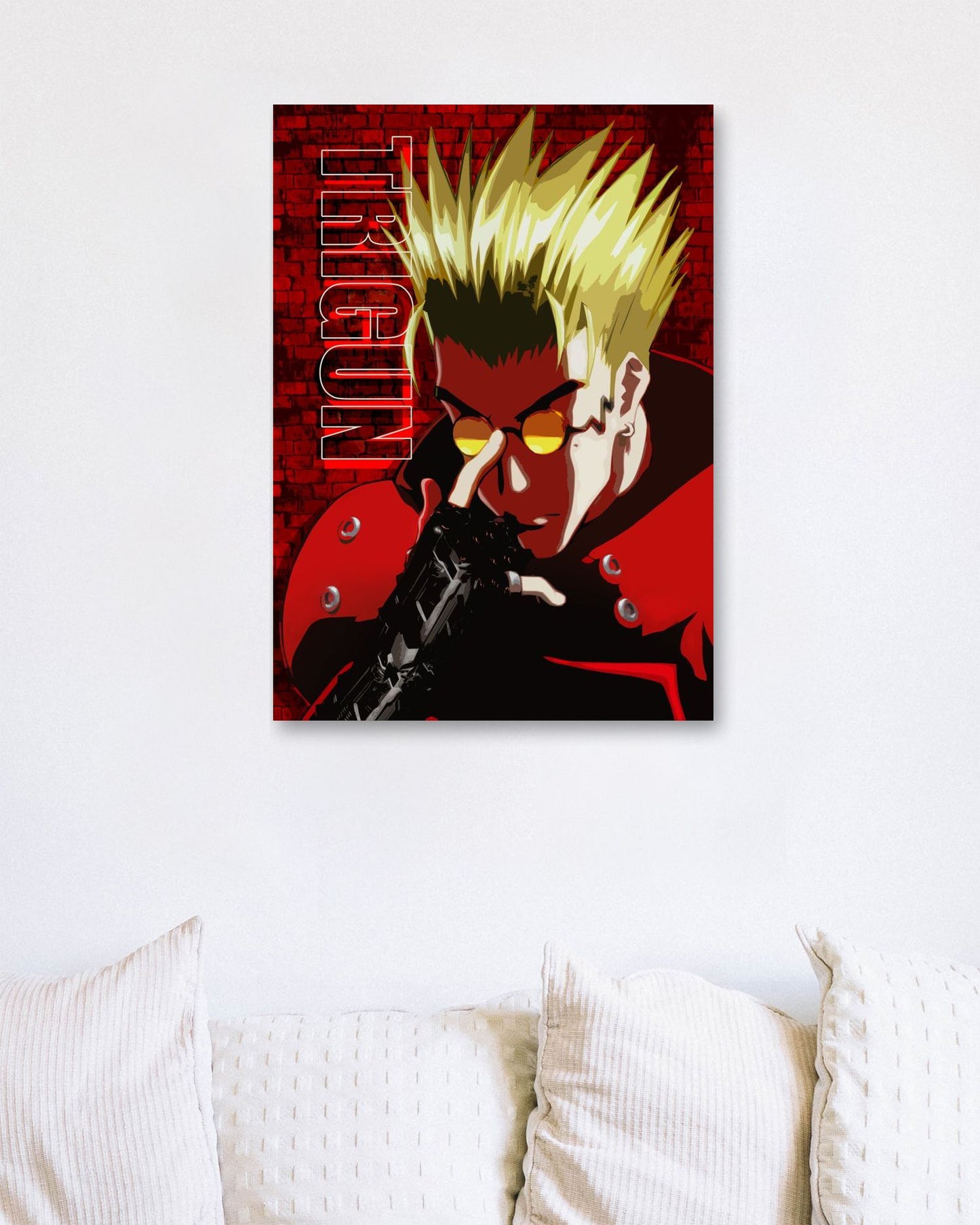 Trigun Vash vector red - @SyanArt