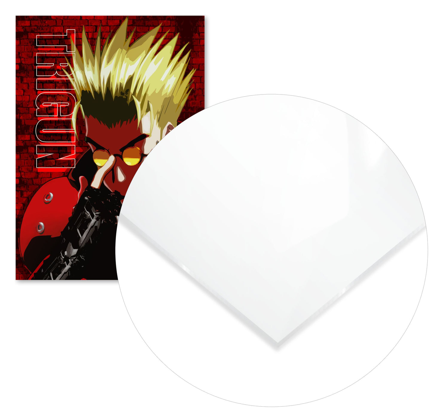 Trigun Vash vector red - @SyanArt