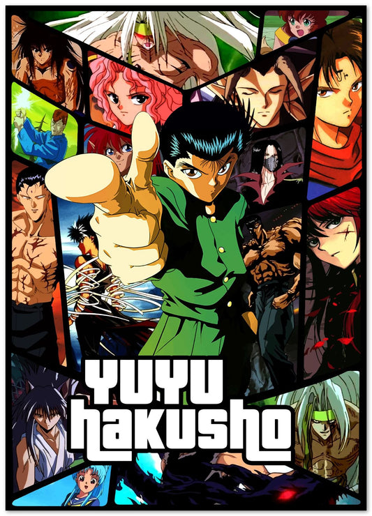 yuyu Hakusho Ulimate cover art classic - @SyanArt