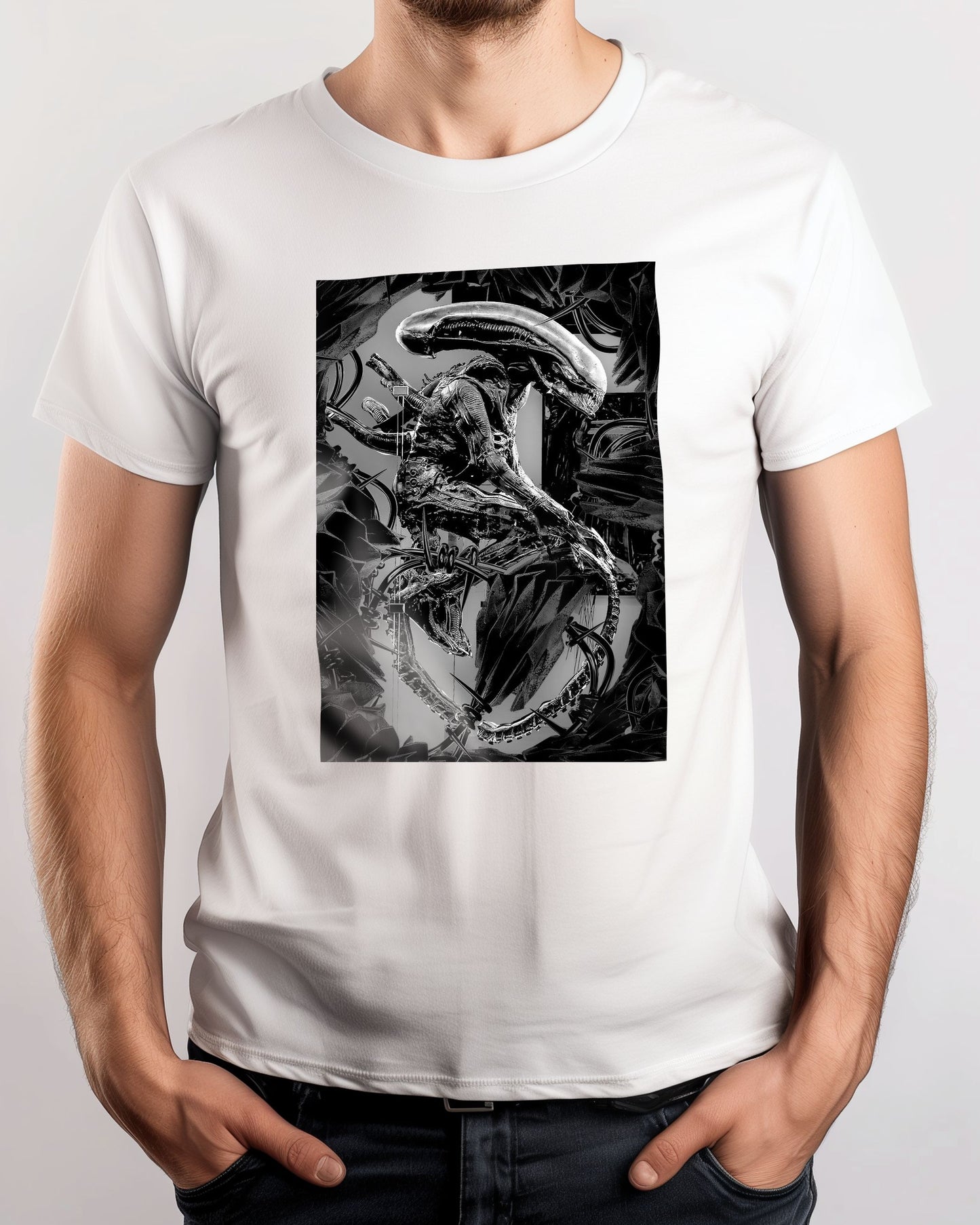 Alien xenomorph abstract lab - @SyanArt