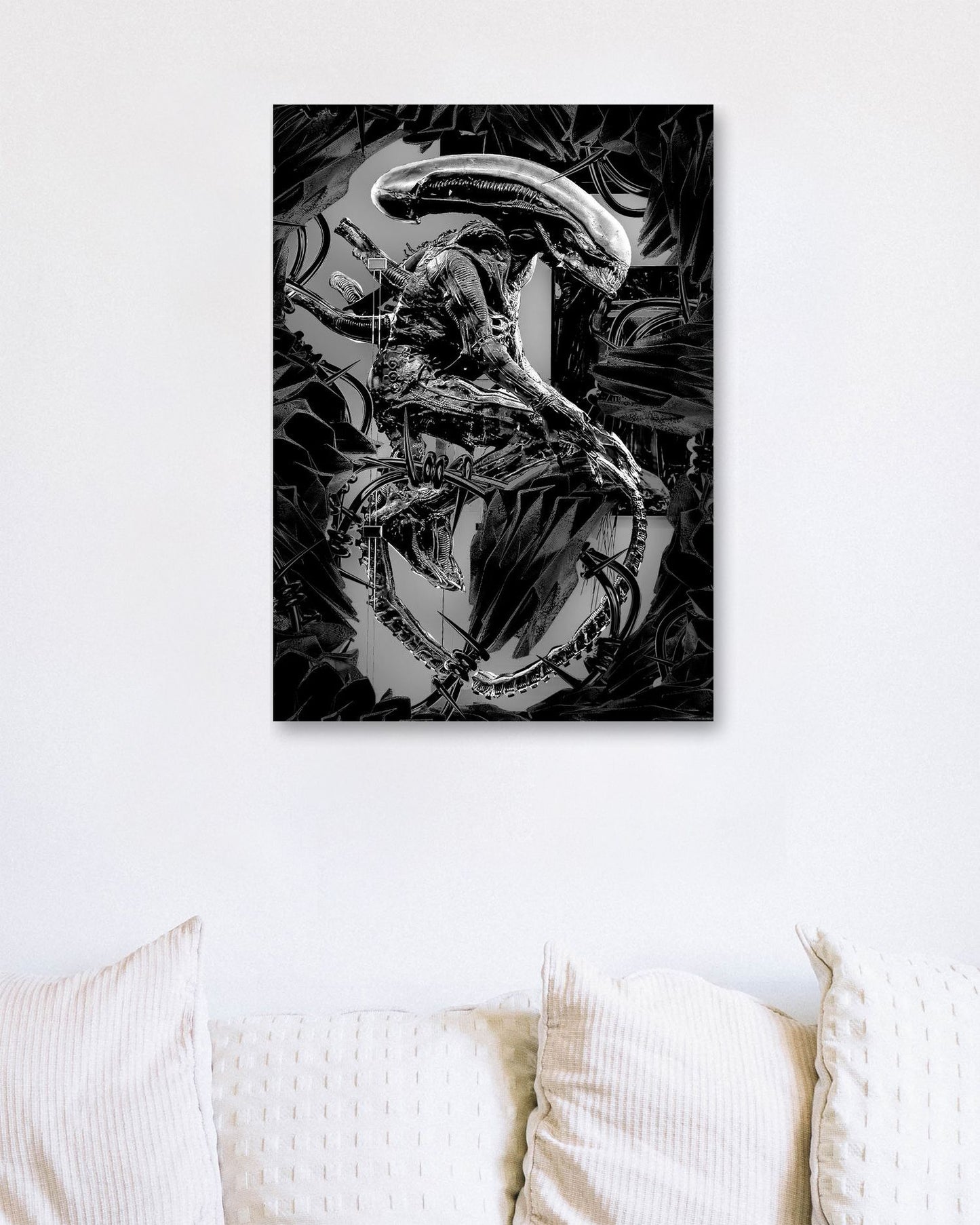 Alien xenomorph abstract lab - @SyanArt