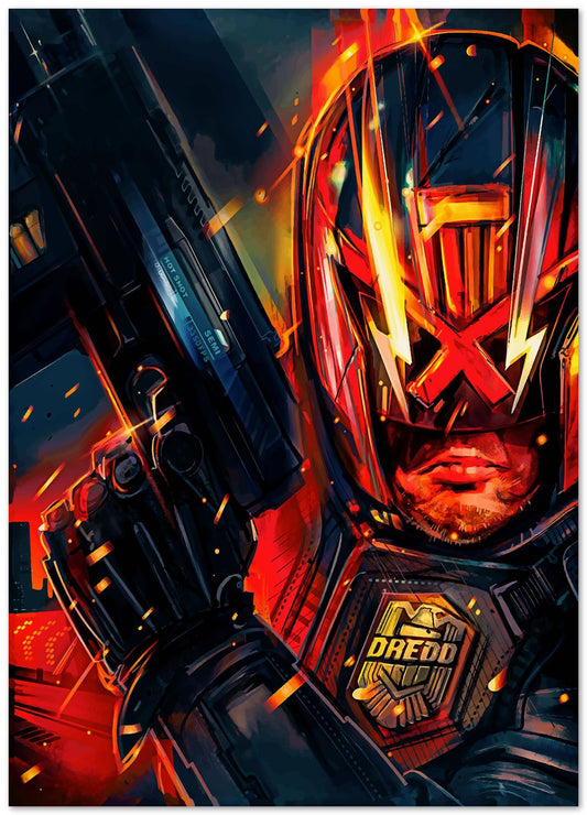 Dredd Ultimate judge - @SyanArt