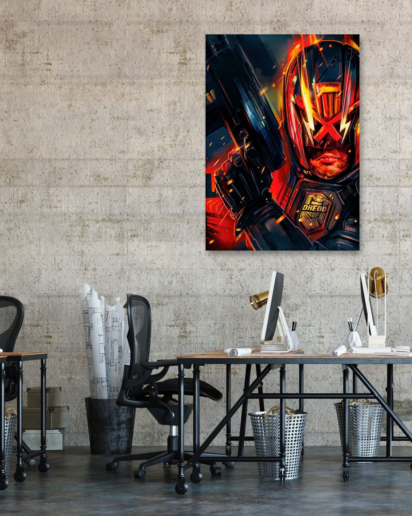 Dredd Ultimate judge - @SyanArt