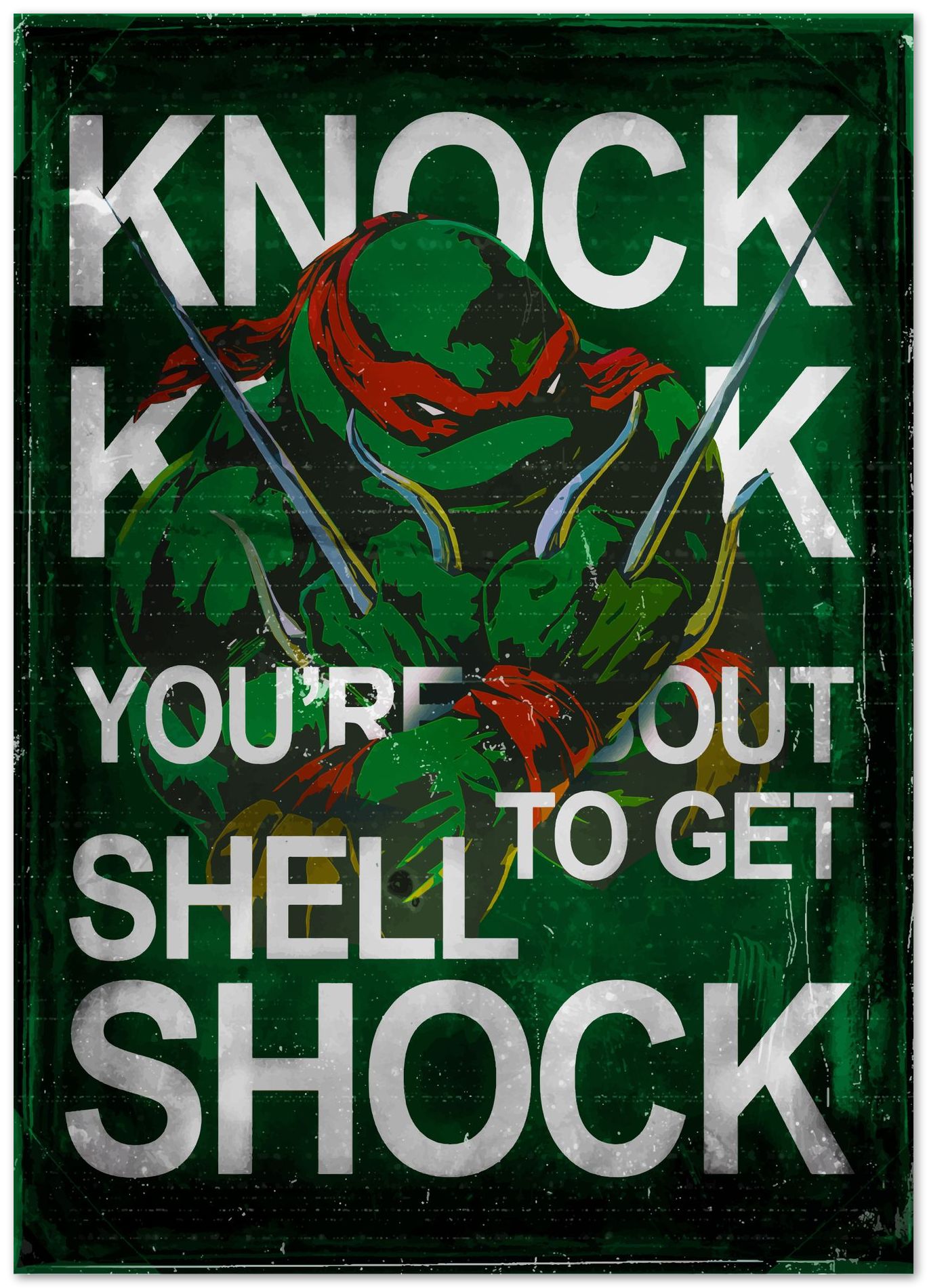 TMNT knock knock Raphael - @SyanArt