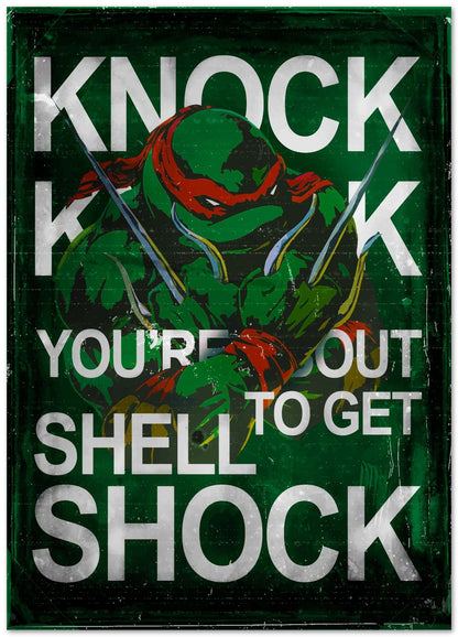 TMNT knock knock Raphael - @SyanArt