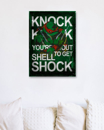 TMNT knock knock Raphael - @SyanArt