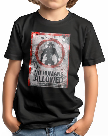 District 9 no humans allowed sign - @SyanArt