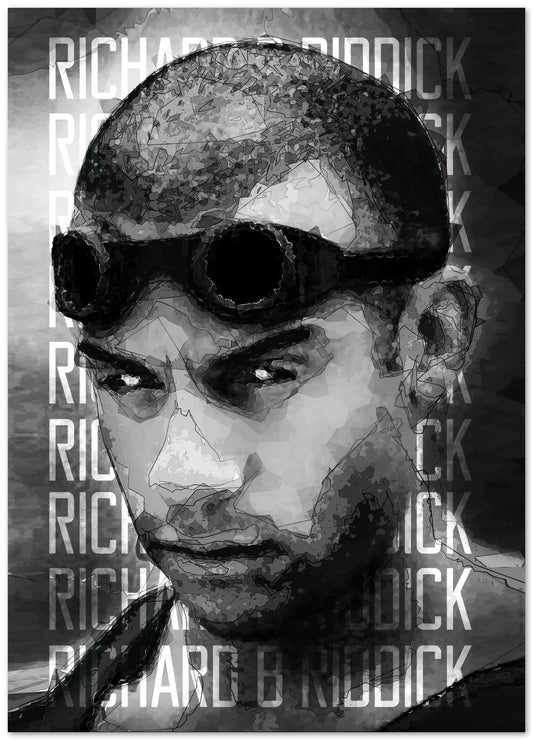 Riddick Pitch Black Vin Diesel - @SyanArt