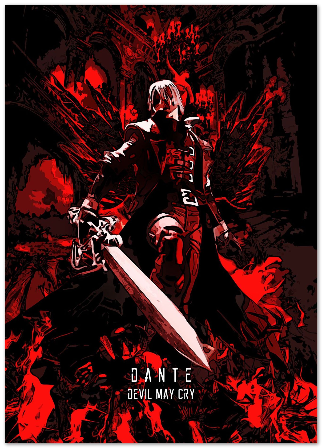 Devil May Cry 1 classic Dante - @SyanArt