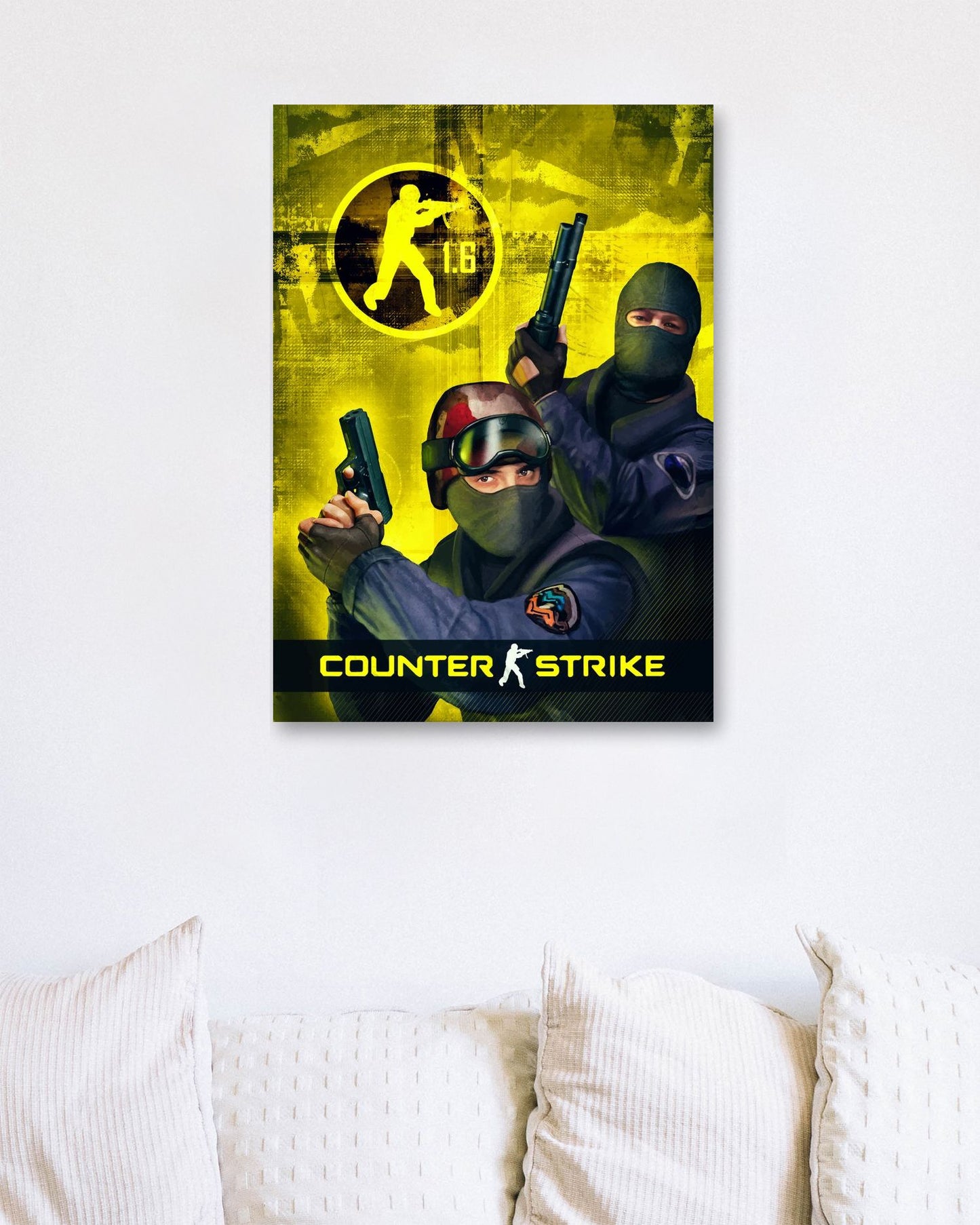 Counter Strike 1.6 retro classic coverart - @SyanArt