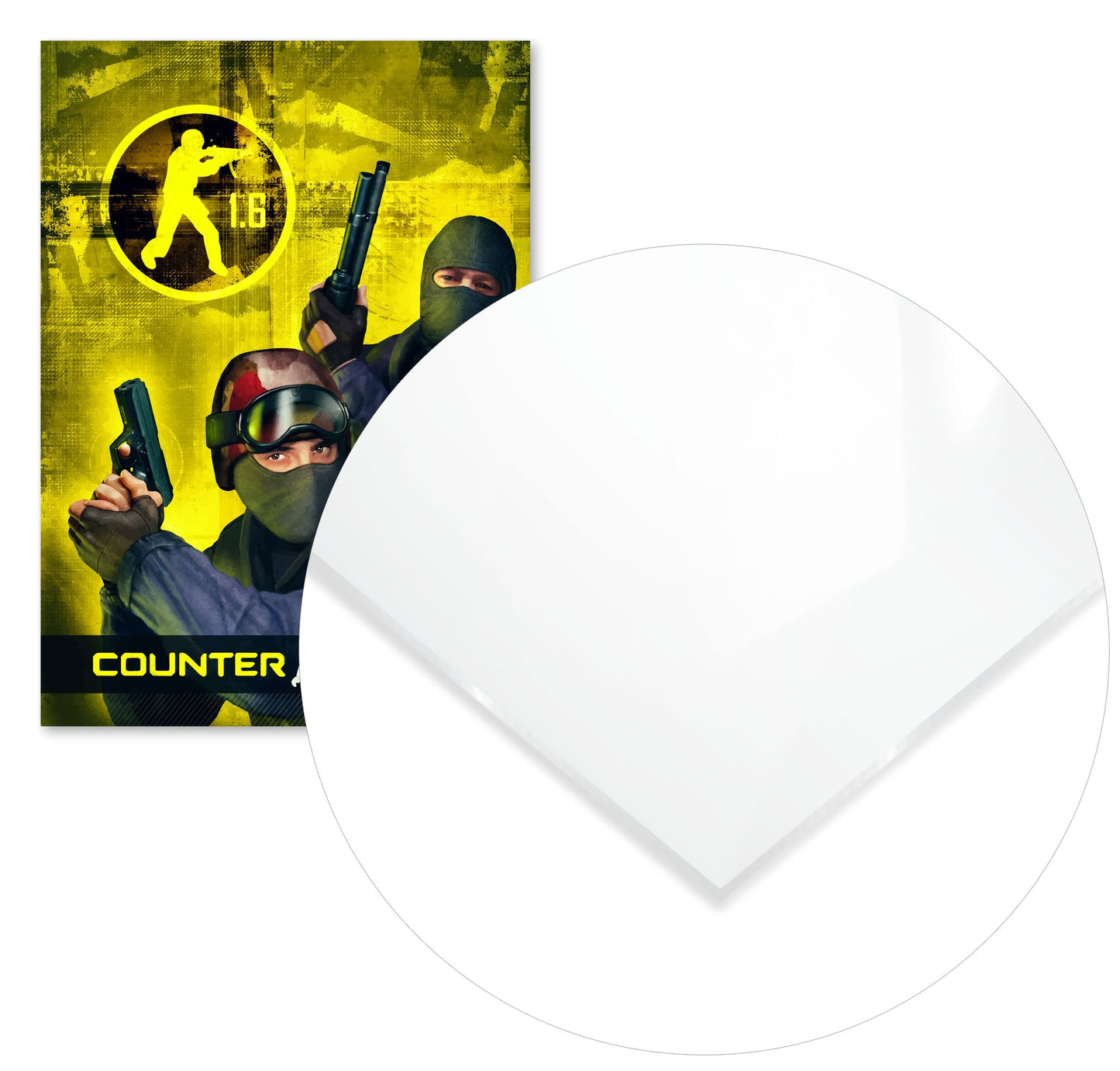 Counter Strike 1.6 retro classic coverart - @SyanArt