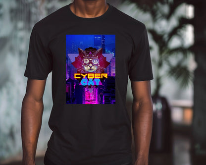 Cybercat 2077 funny gag gaming mancave - @SyanArt