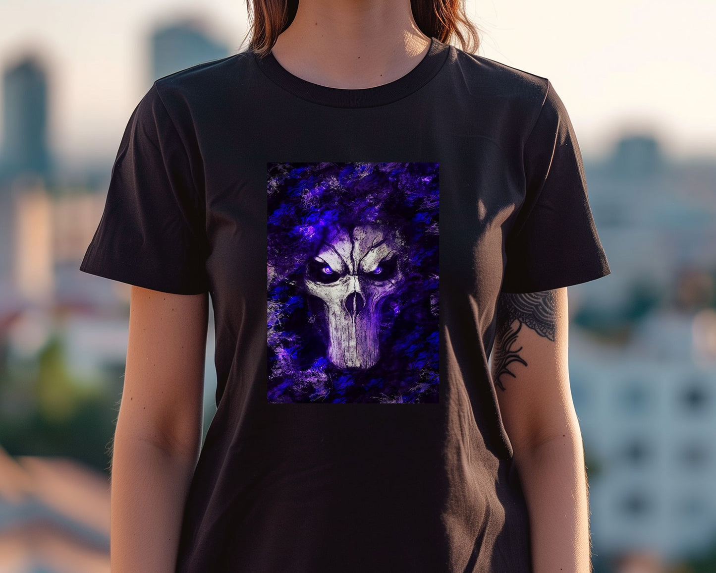 Darksiders 2 Death mask purple fantasy - @SyanArt