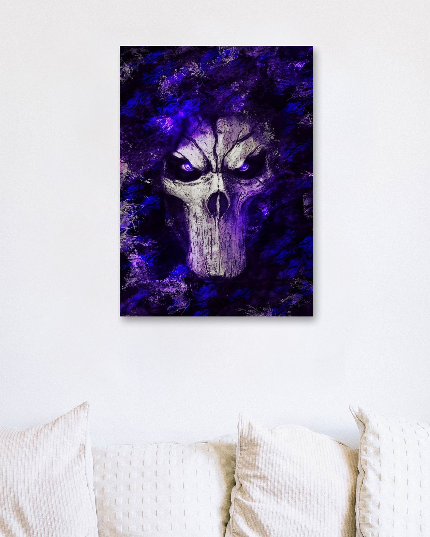 Darksiders 2 Death mask purple fantasy - @SyanArt