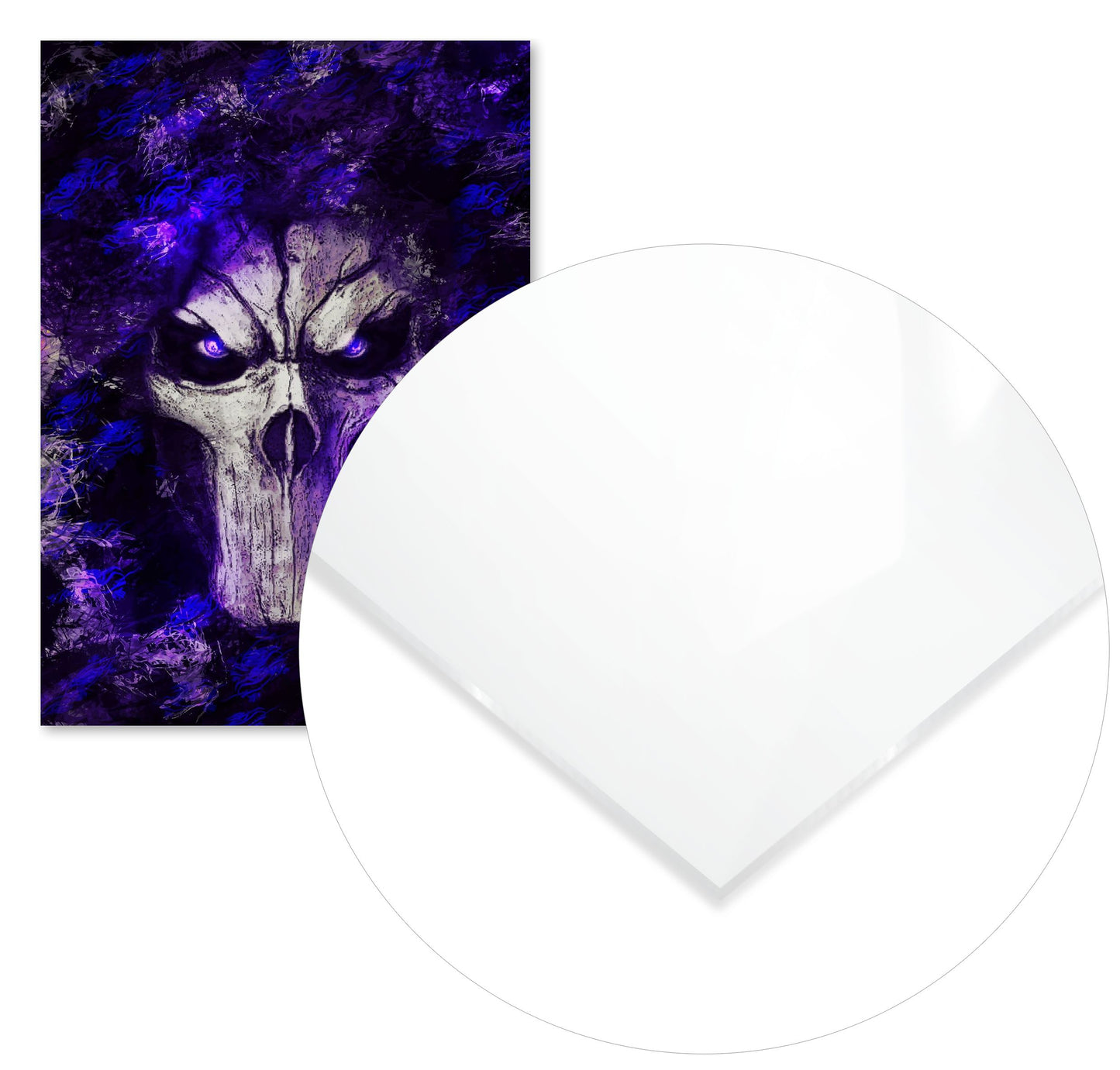 Darksiders 2 Death mask purple fantasy - @SyanArt