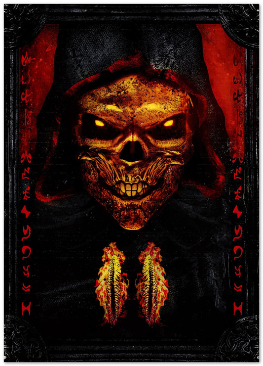 Diablo 2 classic cover art - @SyanArt
