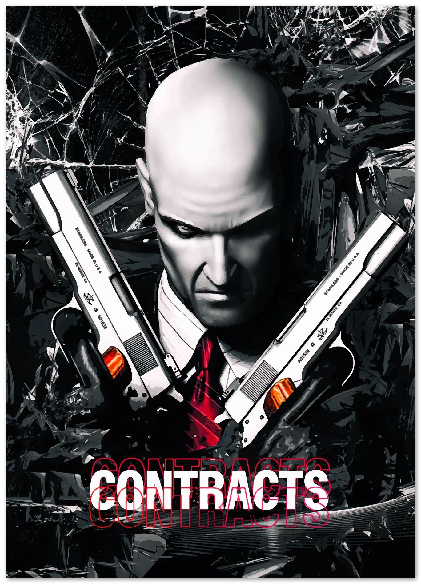 Hitman contracts ultimate cover art - @SyanArt