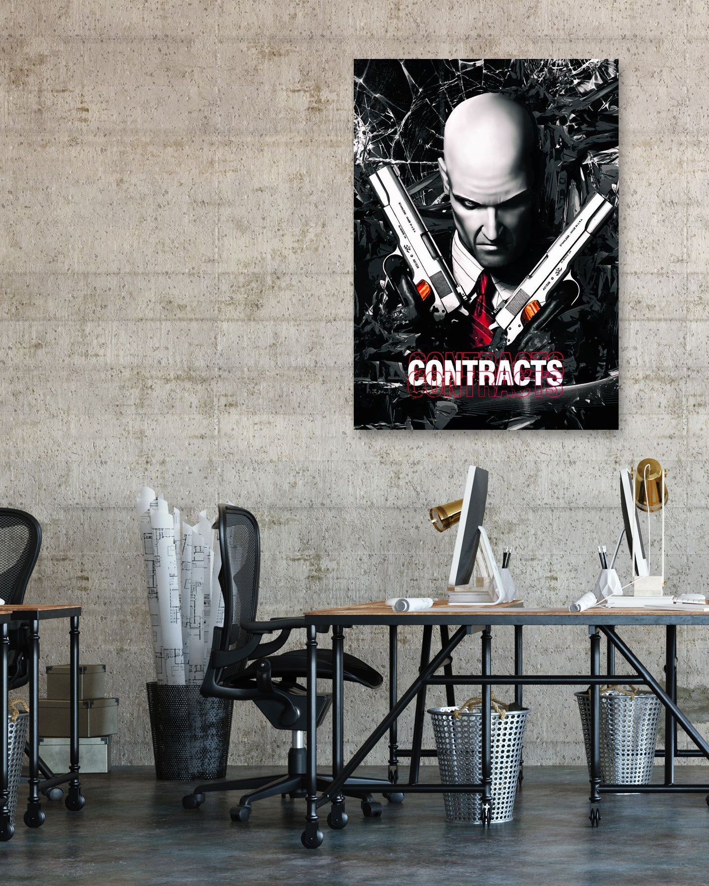 Hitman contracts ultimate cover art - @SyanArt