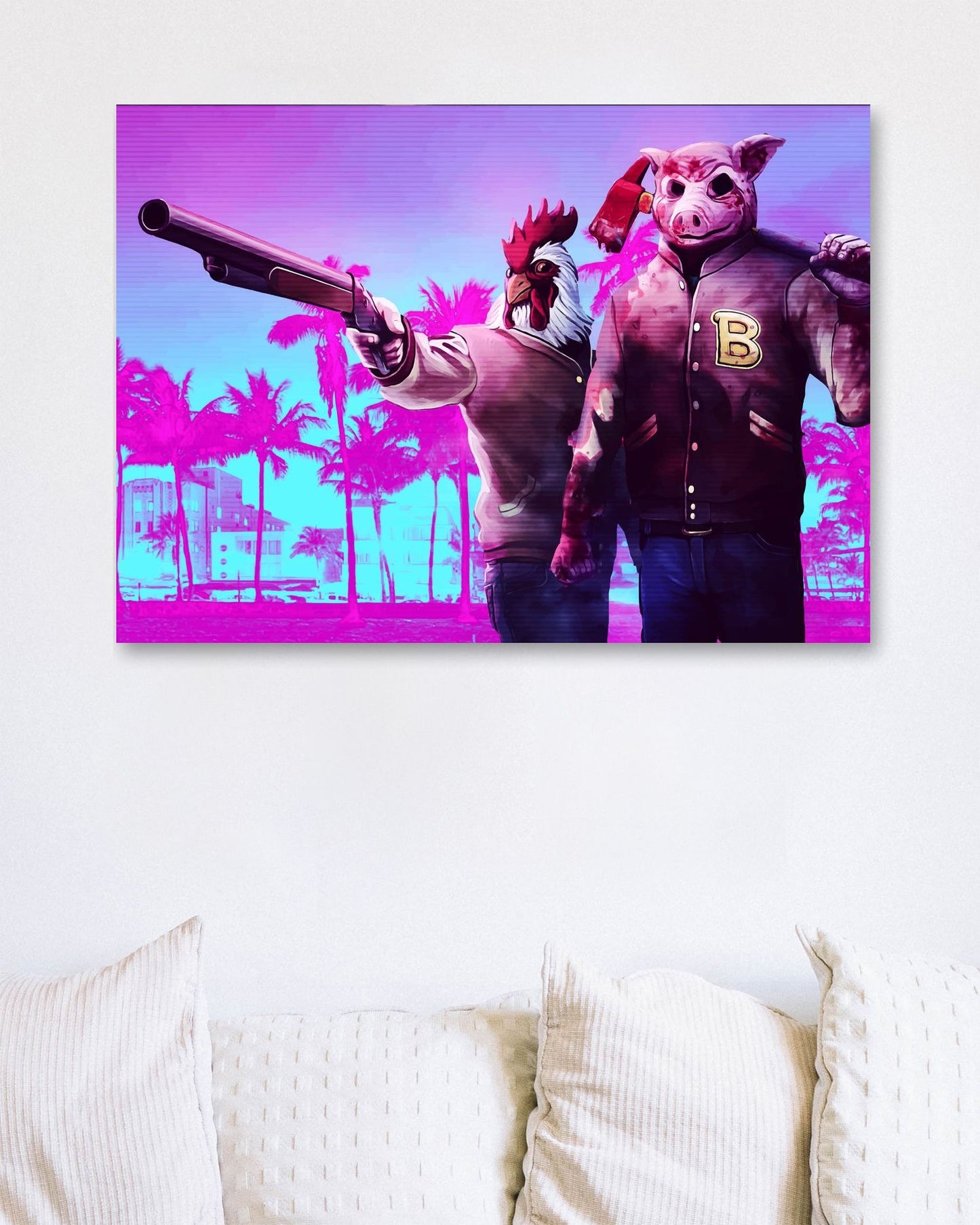 Hotline Miami - @SyanArt