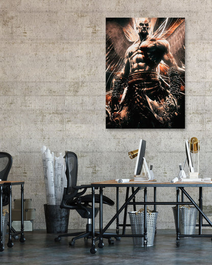 God of War Kratos ultimate - @SyanArt