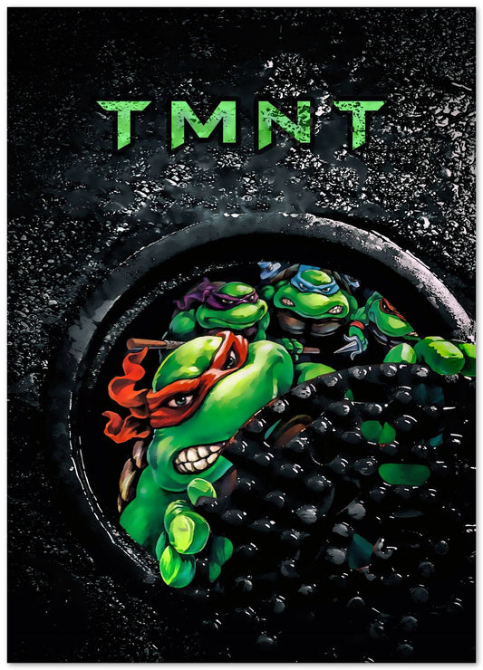 TMNT classic 90s cover art ultimate retro - @SyanArt