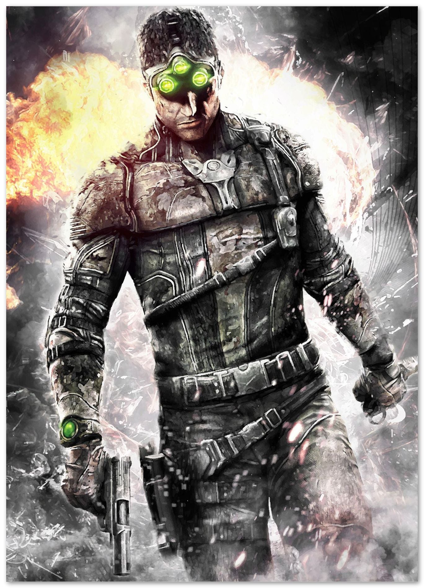 Sam fisher ultimate - @SyanArt