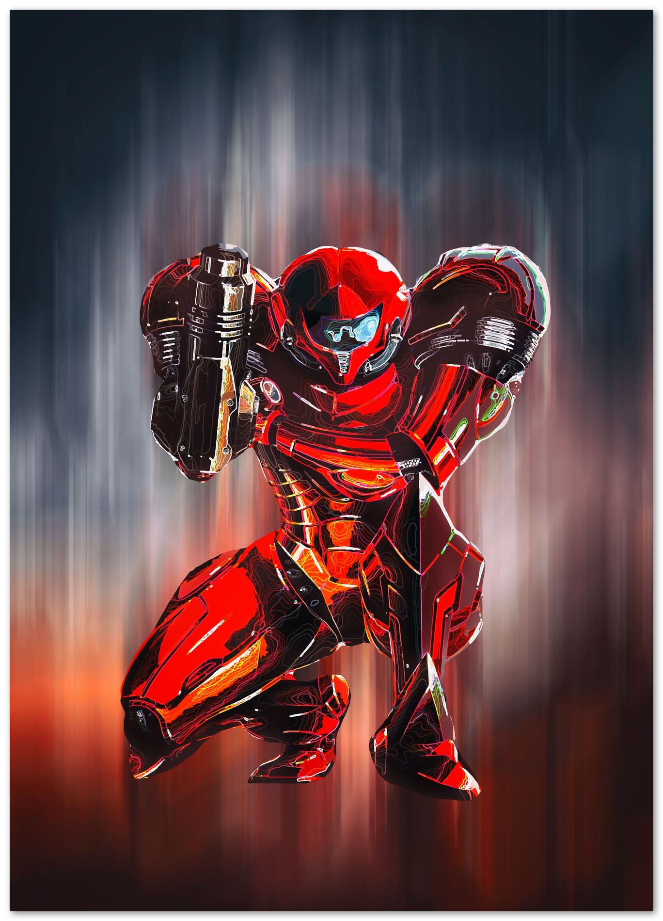 Samus Metrovania - @SyanArt