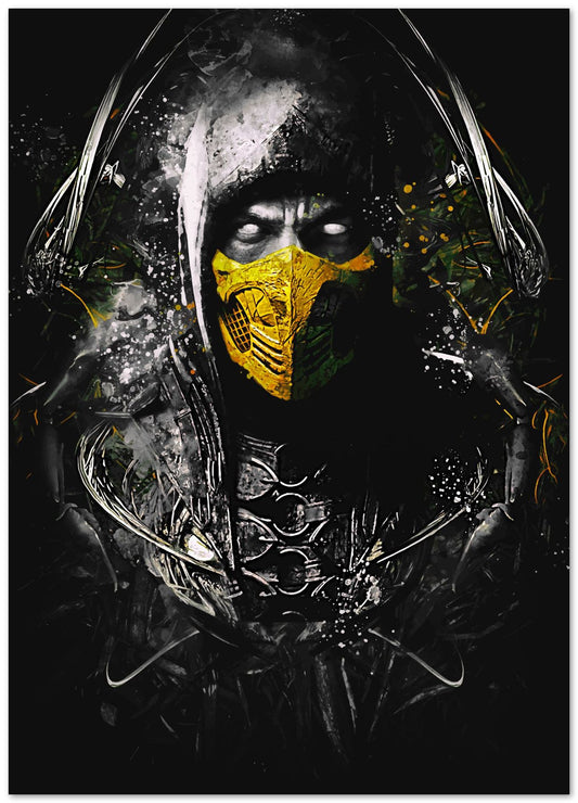 Mortal Kombat scorpion - @SyanArt