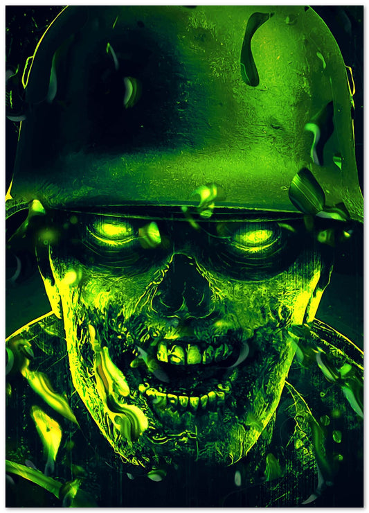 Sniper Elite zombie acid green - @SyanArt