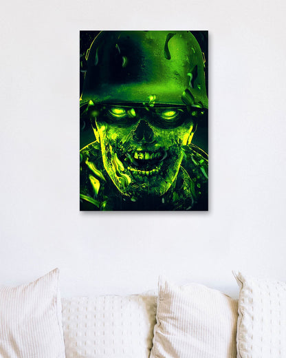 Sniper Elite zombie acid green - @SyanArt