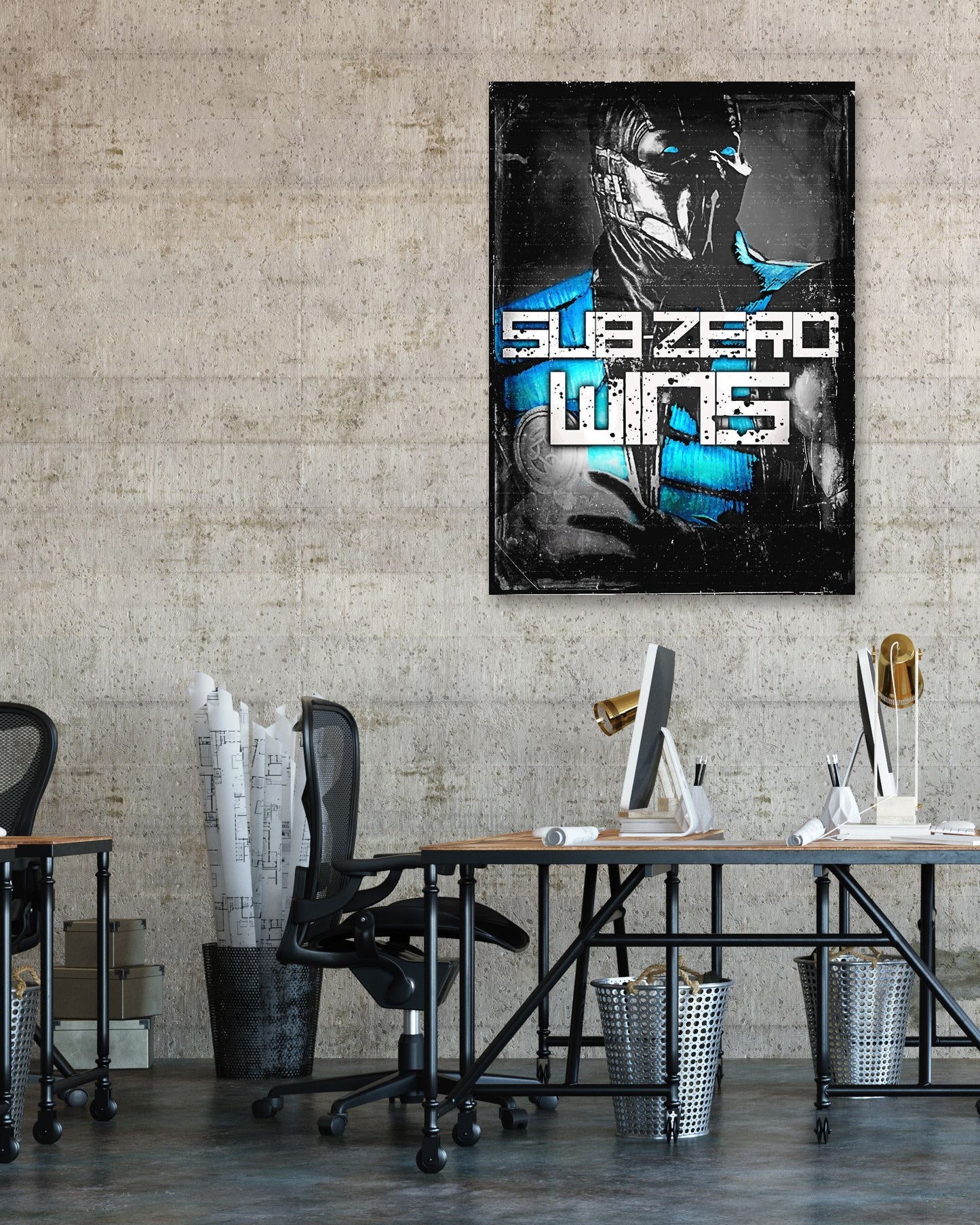 Mortal Kombat subzero wins - @SyanArt