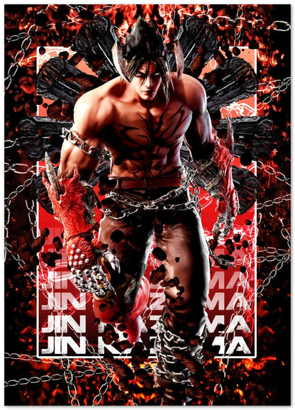 Tekken Jin Kazama warrior - @SyanArt