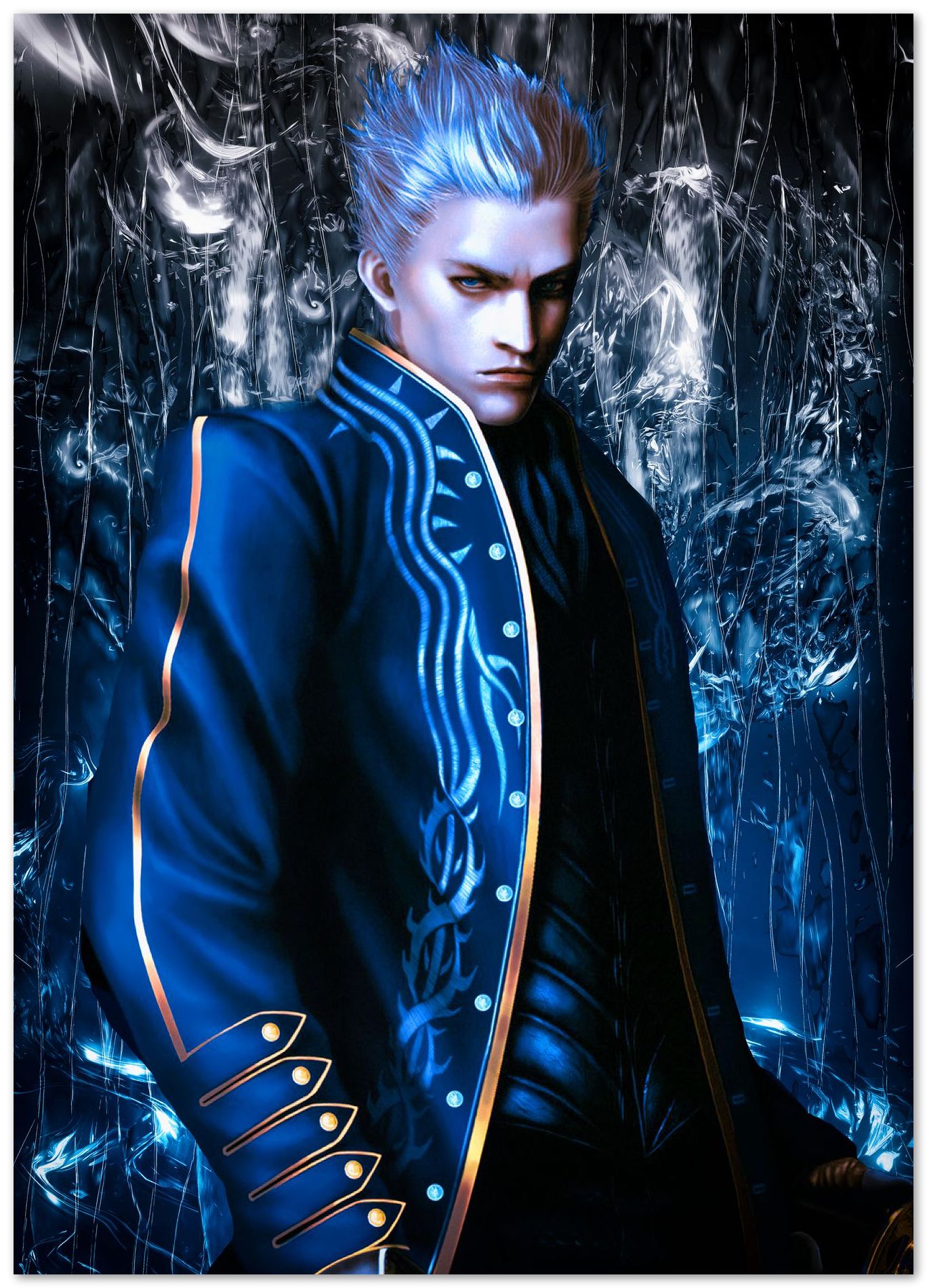 Devil May Cry 3 Vergil Power portrait - @SyanArt