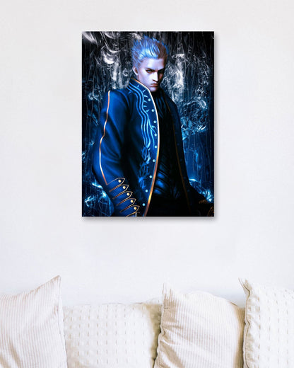 Devil May Cry 3 Vergil Power portrait - @SyanArt