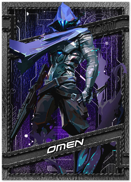 Valorant Omen agent - @SyanArt