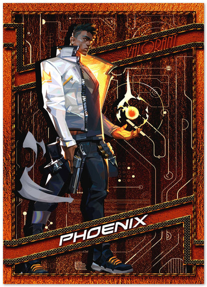 Valorant Phoenix agent - @SyanArt