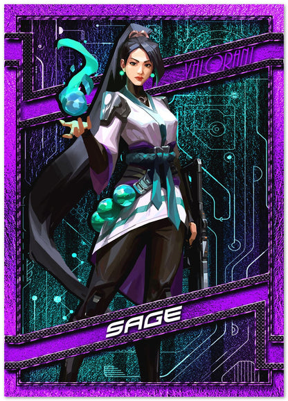 Valorant Sage agent - @SyanArt