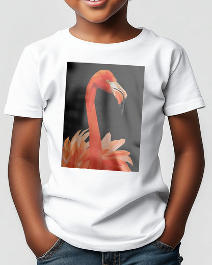 flamingo nursery animals poster - @Artnesia