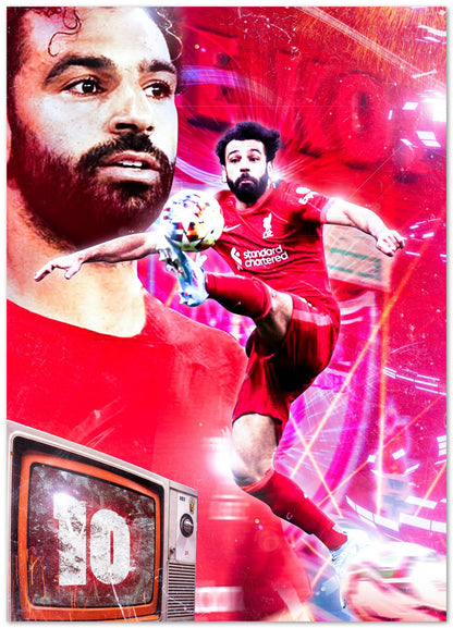 Mohamed Salah Liverpool - @ColorizeStudio